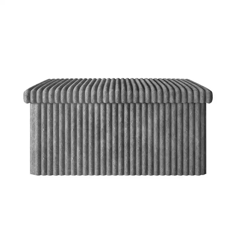 Home Design Florence 30 Upholstered Folding Storage Bench