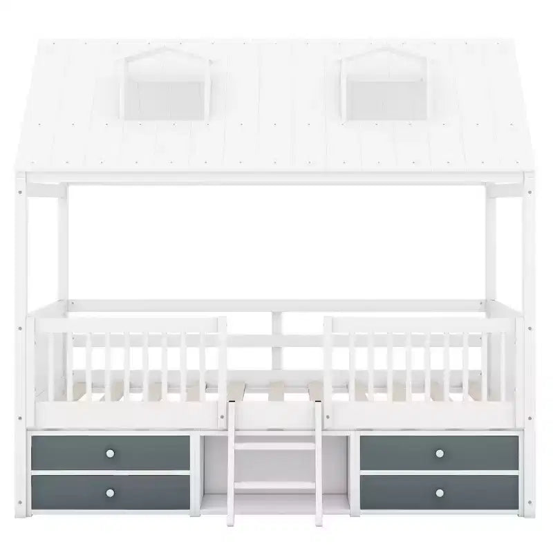 Lit Cabane en Bois
