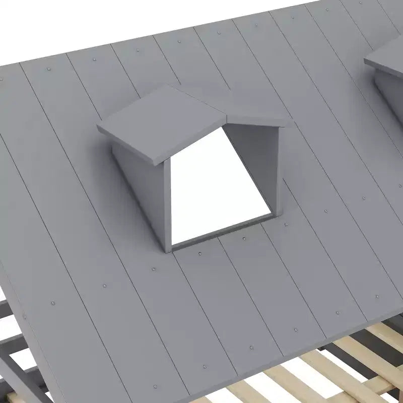 Lit Cabane en Bois