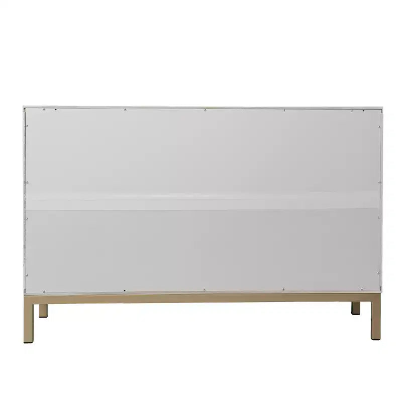 Meuble d'appoint à deux portes - Blanc