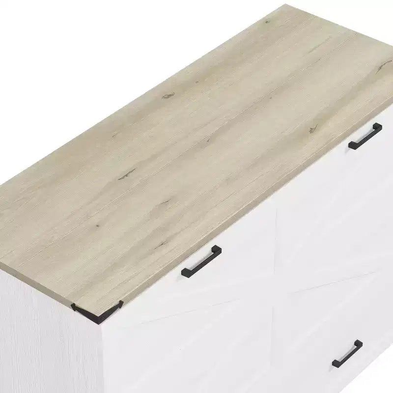 Lit escamotable Size Wood Murphy avec station de charge et tiroirs de rangement
