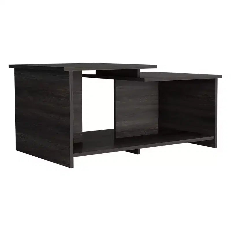 Table basse, étagère inférieure ouverte - Espresso