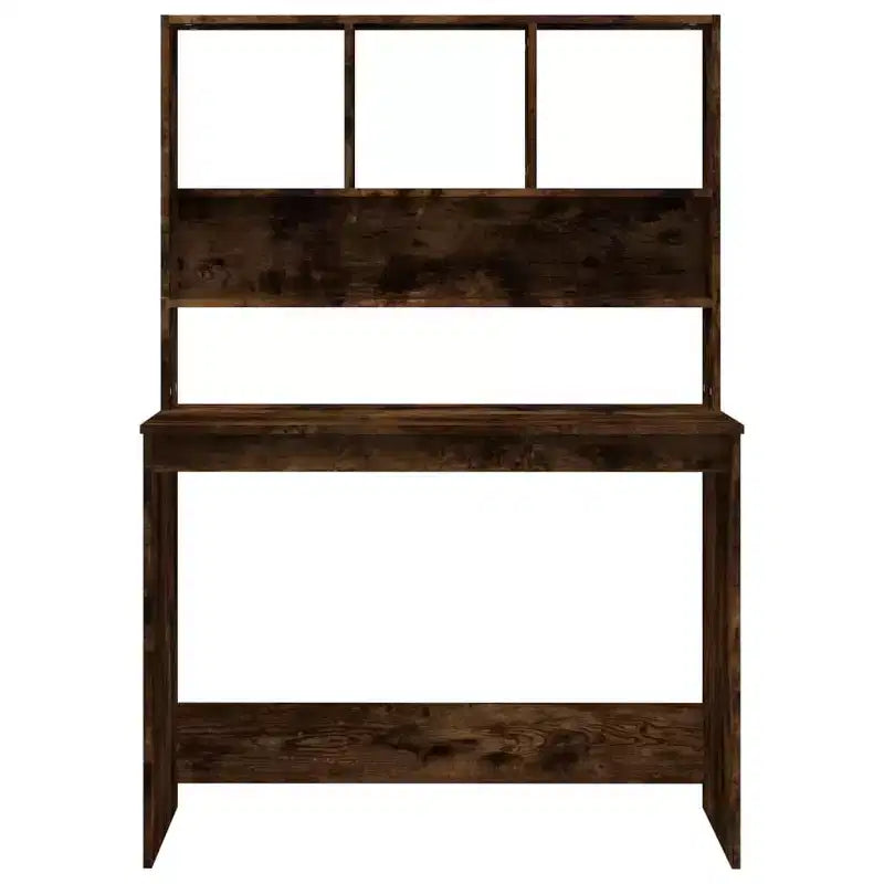 Bureau Gris béton Bois d'ingénierie 102 x 45 x 148 cm Bureau