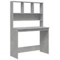 Bureau Gris béton Bois d'ingénierie 102 x 45 x 148 cm Bureau