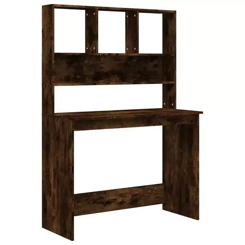 Bureau Gris béton Bois d'ingénierie 102 x 45 x 148 cm Bureau