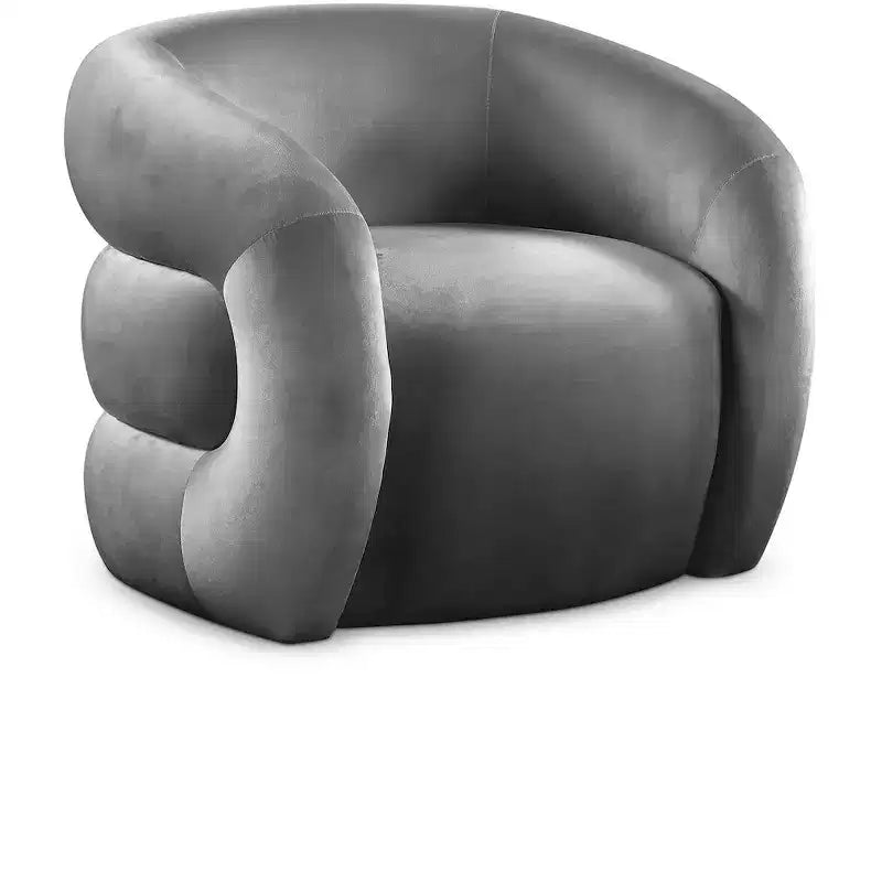 Fauteuil en velours