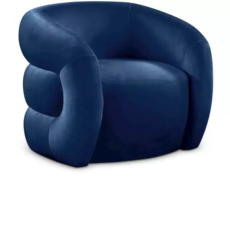 Fauteuil en velours