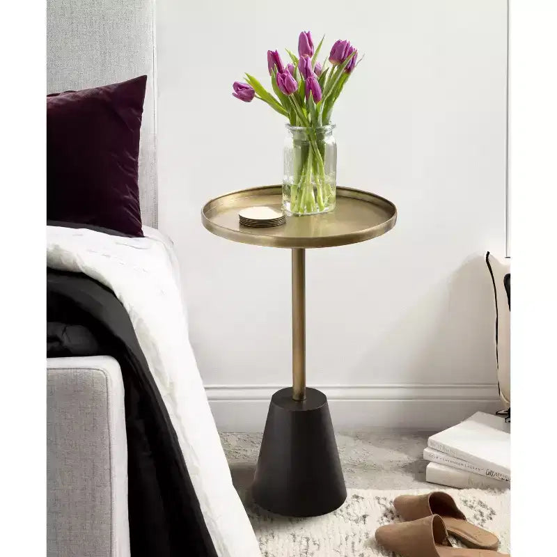 Table d'appoint ronde