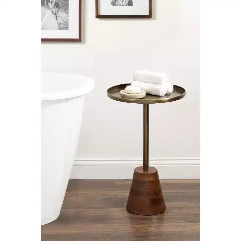 Table d'appoint ronde